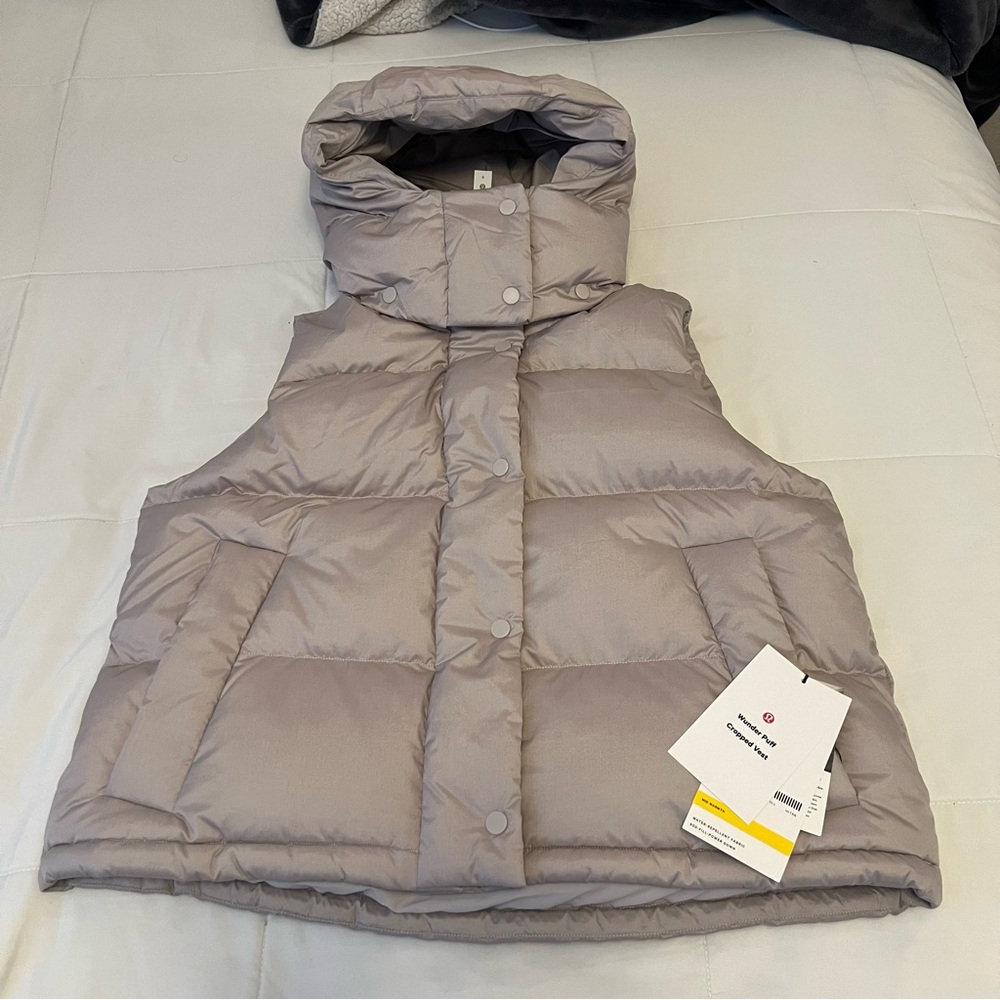 Wunder Puff cropped Vest